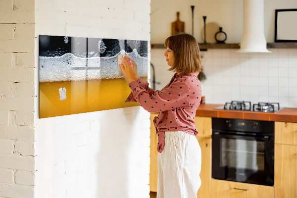 Magnetická popisovateľná tabuľa Kreatívna nástenka na zobrazovanie fotografií