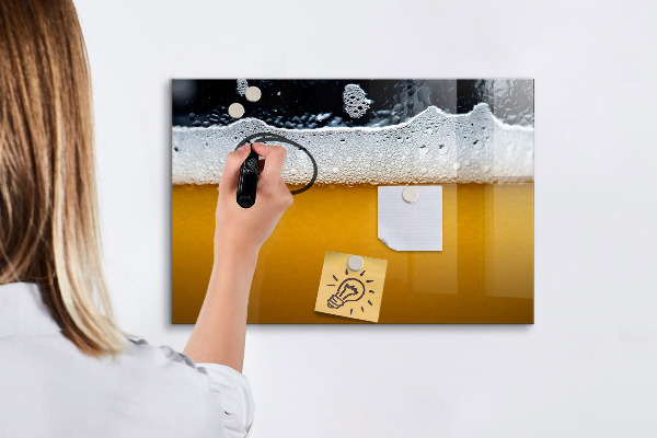 Magnetická popisovateľná tabuľa Kreatívna nástenka na zobrazovanie fotografií