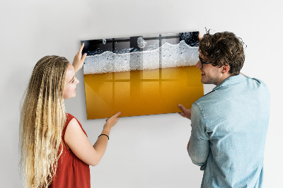 Magnetická popisovateľná tabuľa Kreatívna nástenka na zobrazovanie fotografií