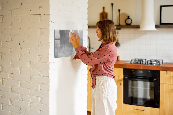 Kresliaca magnetická tabuľa Moderná nástenka na zavesenie fotografií