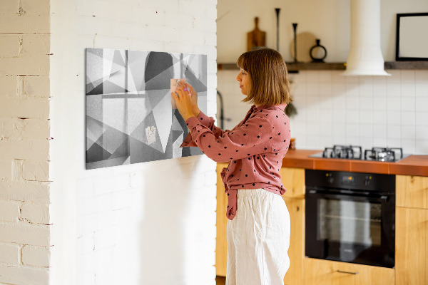 Kresliaca magnetická tabuľa Moderná tabuľa na poznámky a fotografie
