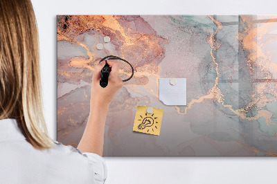 Magnetická popisovateľná tabuľa Elegantná tabuľka na poznámky a fotografie