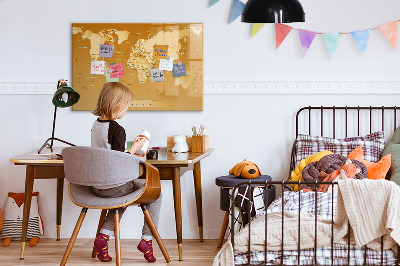 Kresliaca magnetická tabuľa Interaktívny plánovač máp s fotografiami
