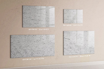 Magnetická popisovateľná tabuľa Štýlová tabuľa na poznámky a fotografie