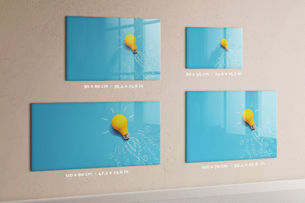 Magnetická popisovateľná tabuľa Farebná tabuľa na prezentáciu fotografií