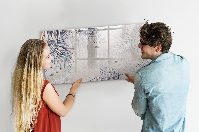 Magnetická popisovateľná tabuľa Štýlová tabuľa na poznámky a fotografie