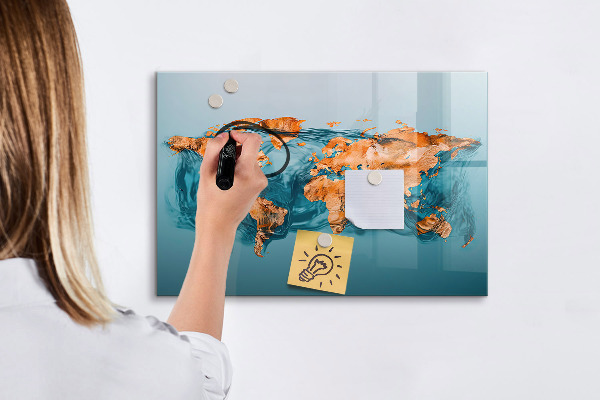 Kresliaca magnetická tabuľa Interaktívny svet s osobnými fotografiami