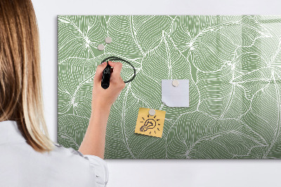 Magnetická popisovateľná tabuľa Štýlová nástenka s fotografiami