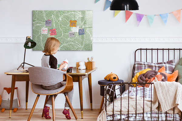 Magnetická popisovateľná tabuľa Štýlová nástenka s fotografiami