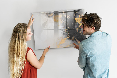Magnetická popisovateľná tabuľa Štýlová tabuľa na poznámky a fotografie