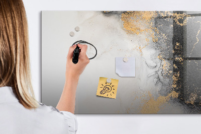 Magnetická popisovateľná tabuľa Štýlová tabuľa na poznámky a fotografie