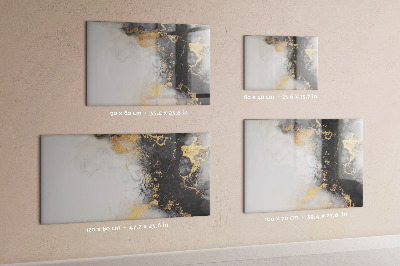 Magnetická popisovateľná tabuľa Štýlová tabuľa na poznámky a fotografie