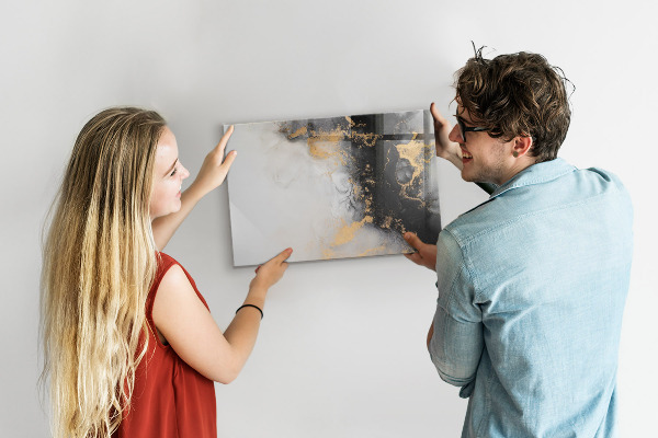 Magnetická popisovateľná tabuľa Štýlová tabuľa na poznámky a fotografie