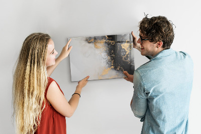 Magnetická popisovateľná tabuľa Štýlová tabuľa na poznámky a fotografie