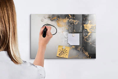 Magnetická popisovateľná tabuľa Štýlová tabuľa na poznámky a fotografie