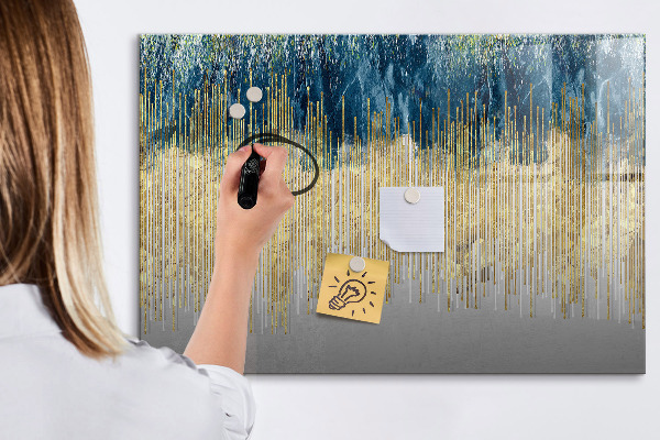Magnetická popisovateľná tabuľa Farebný panel na prezentáciu fotografií