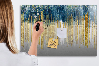 Magnetická popisovateľná tabuľa Farebný panel na prezentáciu fotografií
