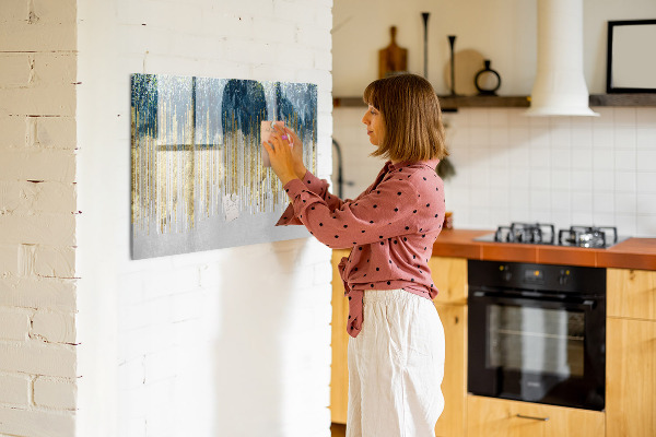 Magnetická popisovateľná tabuľa Farebný panel na prezentáciu fotografií