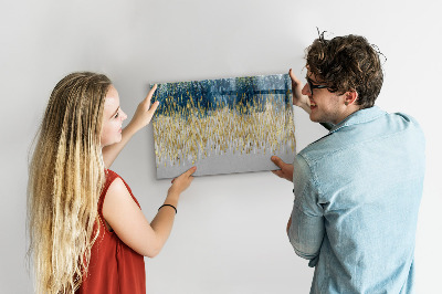 Magnetická popisovateľná tabuľa Farebný panel na prezentáciu fotografií