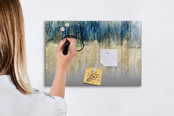 Magnetická popisovateľná tabuľa Farebný panel na prezentáciu fotografií