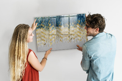 Magnetická popisovateľná tabuľa Farebný panel na prezentáciu fotografií