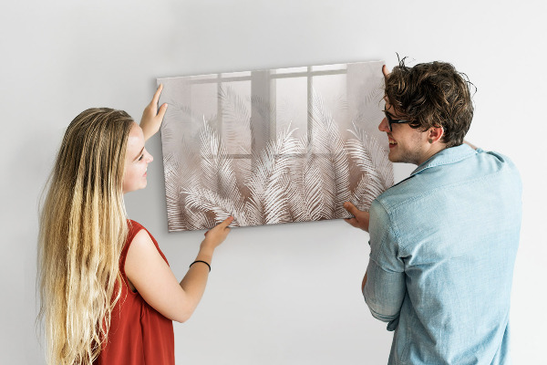 Magnetická popisovateľná tabuľa Štýlová tabuľa na fotografie a poznámky