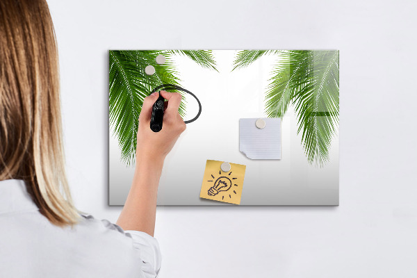 Kresliaca magnetická tabuľa Fototapeta s motívom palmy