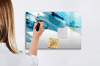 Kresliaca magnetická tabuľa Farebný plagát na prezentáciu fotografií
