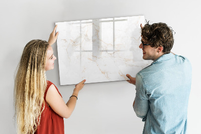 Magnetická popisovateľná tabuľa Moderná tabuľa na poznámky a fotografie