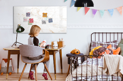 Magnetická popisovateľná tabuľa Moderná tabuľa na poznámky a fotografie