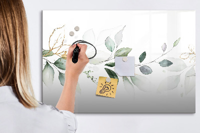 Magnetická popisovateľná tabuľa Štýlová tabuľa na fotografie a poznámky