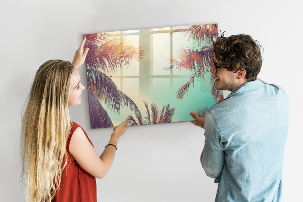 Kresliaca magnetická tabuľa Letné spomienky v tropickom štýle