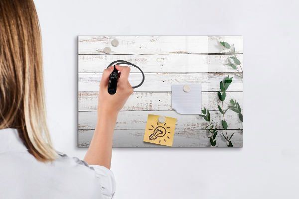 Magnetická popisovateľná tabuľa Tabuľa na fotografie a poznámky