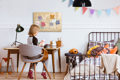 Magnetická popisovateľná tabuľa Mapa sveta s fotografiami a príslušenstvom