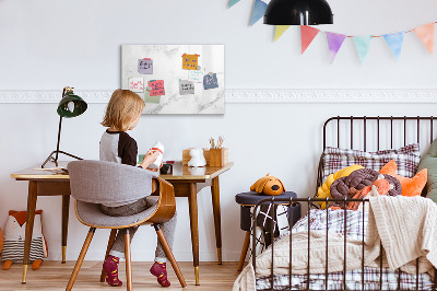 Magnetická popisovateľná tabuľa Moderná tabuľa na poznámky a fotografie