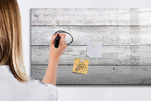 Magnetická popisovateľná tabuľa Štýlová tabuľa na fotografie a poznámky