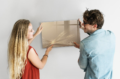 Kresliaca magnetická tabuľa Moderná tabuľa na poznámky a fotografie