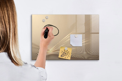 Kresliaca magnetická tabuľa Moderná tabuľa na poznámky a fotografie