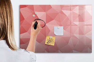 Magnetická popisovateľná tabuľa Farebná tabuľa na poznámky a fotografie