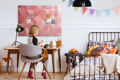 Magnetická popisovateľná tabuľa Farebná tabuľa na poznámky a fotografie