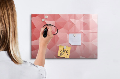 Magnetická popisovateľná tabuľa Farebná tabuľa na poznámky a fotografie