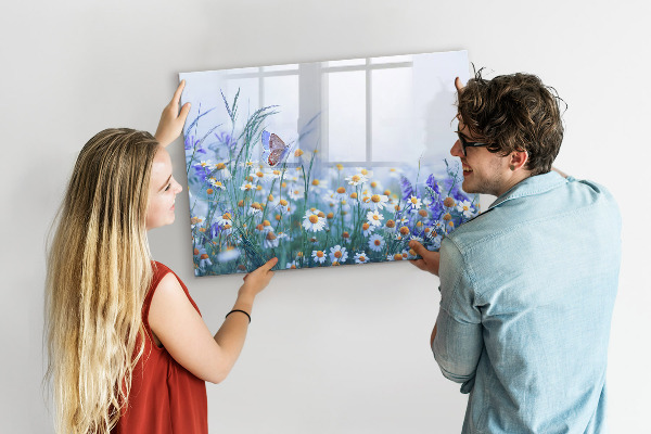 Magnetická popisovateľná tabuľa Kreatívny priestor pre spomienky a fotografie