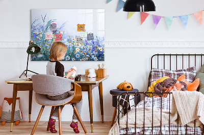 Magnetická popisovateľná tabuľa Kreatívny priestor pre spomienky a fotografie