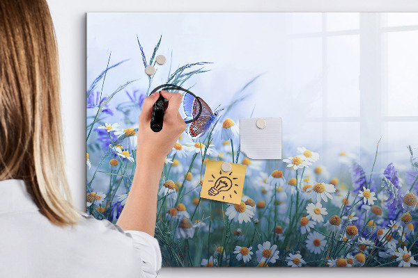 Magnetická popisovateľná tabuľa Kreatívny priestor pre spomienky a fotografie