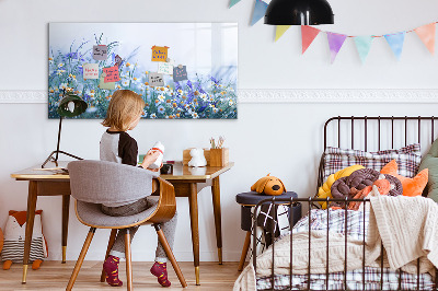 Magnetická popisovateľná tabuľa Kreatívny priestor pre spomienky a fotografie