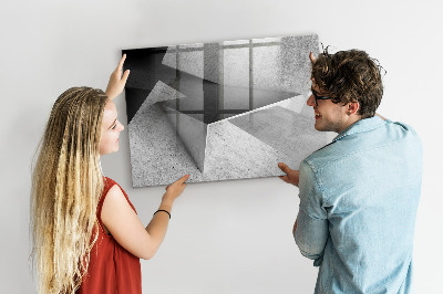 Kresliaca magnetická tabuľa Moderná tabuľa na poznámky a fotografie