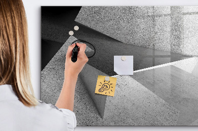 Kresliaca magnetická tabuľa Moderná tabuľa na poznámky a fotografie