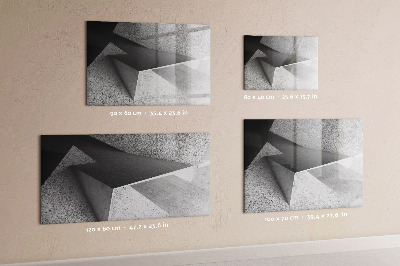 Kresliaca magnetická tabuľa Moderná tabuľa na poznámky a fotografie