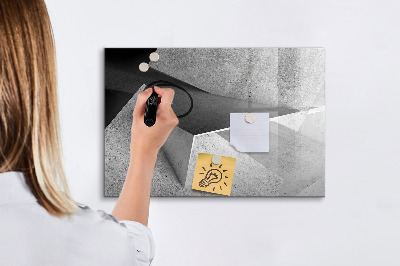 Kresliaca magnetická tabuľa Moderná tabuľa na poznámky a fotografie