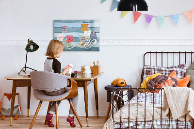 Magnetická popisovateľná tabuľa Priestor pre spomienky a kreativitu